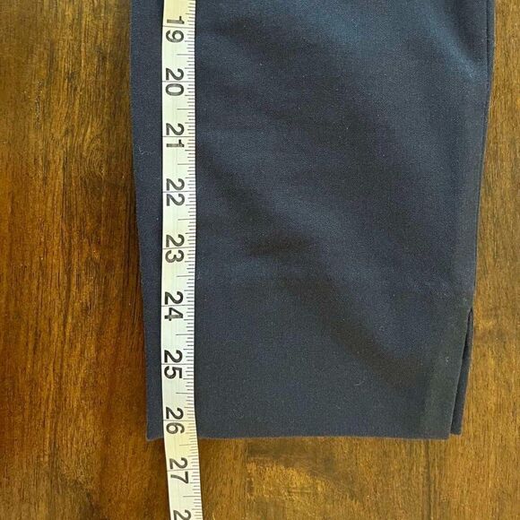 1901 Women's Size 2 Skinny Pants Navy Night Blue Ankle High Rise Stretch - Picture 7 of 11